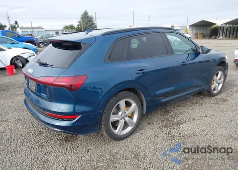 2022 Audi E-Tron Premium Plus Quattro from USA, damaged, VIN WA1LAAGE2NB009158